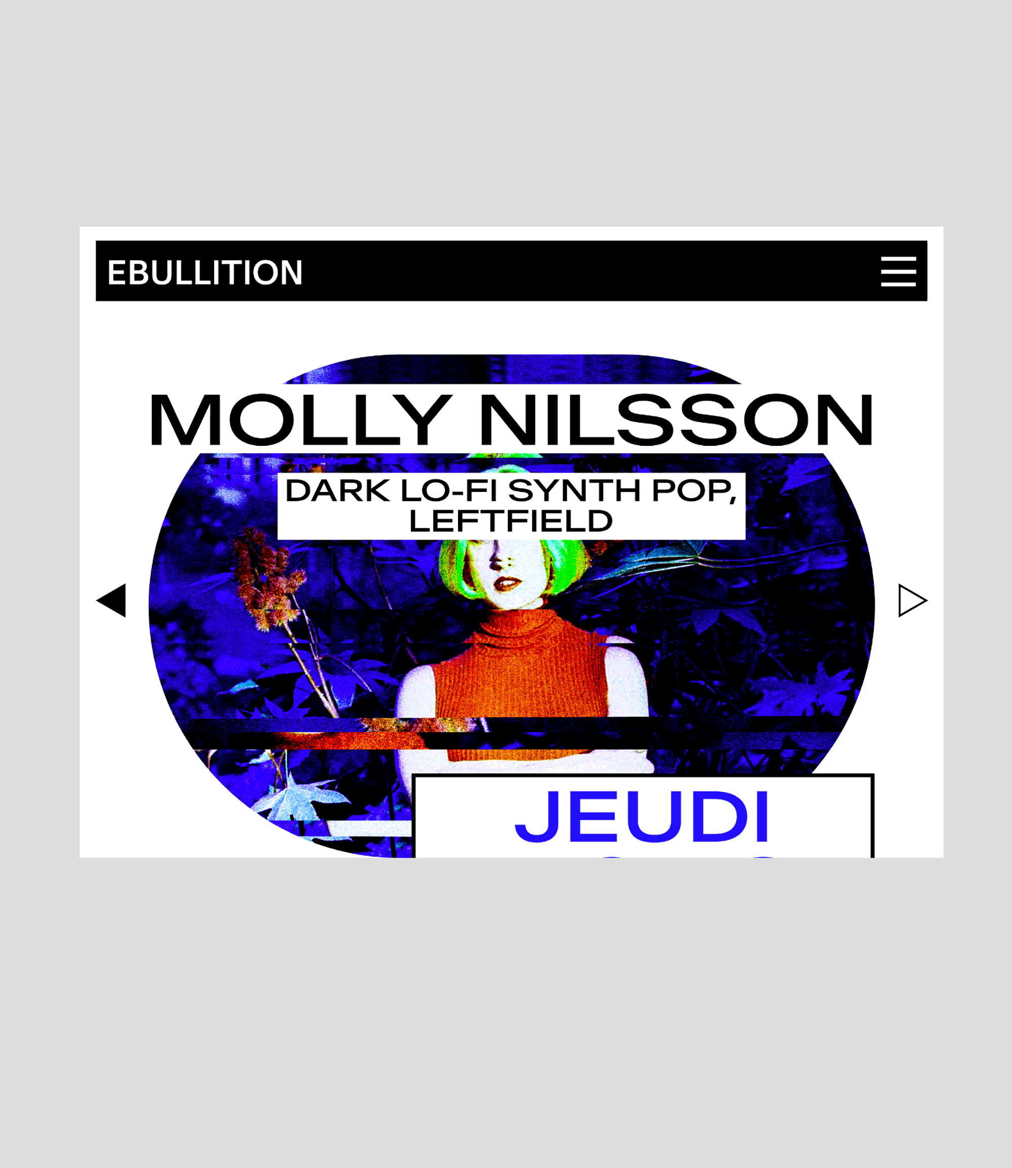 EBULLITION Website